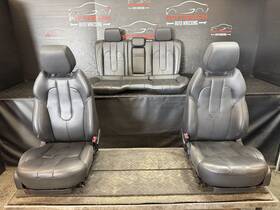 Lr026578 Range Rover 12-15 Evoque 2 Door 8 Way Power Front And Rear Black Leather Seats