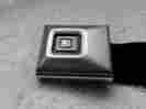 Rcf-65 1952 Gm Hamill 1969 Seat Belt Model 31 C 69 Deluxe Buckle Black Strap Oem