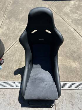 C8.319.14 Recaro #c8.319.14 Pole Position N.o. All Leather/alcantara. Race Valid- 2027. Plus Slider