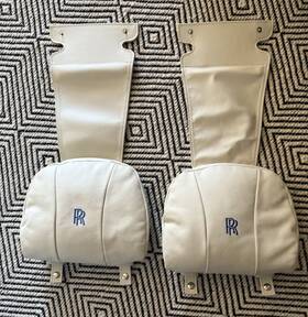 52207444564 Rolls Royce Beautiful Genuine Cullinan Ghost Factory Rear Headrest Cushions