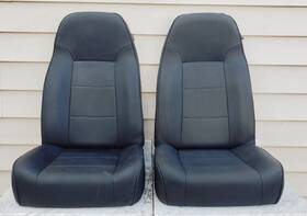 13401 Rugged Ridge High-back Bucket Front Seats Jeep Wrangler 76-06 Cj Yj Tj
