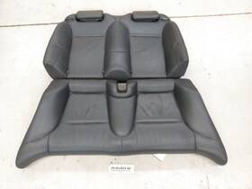 12830474 Saab 9-3 Convertible Complete Rear Seat Set Black 2005 2006 2007 2008