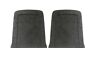 Sbp66 Mustangs Unlimited Seat Back Panels Pair Black Abs Standard Interior