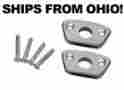 Sc7340 Stripeclassics Reproduction 68 69 70 A B C-body Bench Seat Headrest Mounting Bezels Mopar Charger Duster