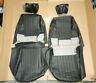 Sca3026bud Glz135c Scp British New Front Seat Covers Upholstery Mg Midget Black