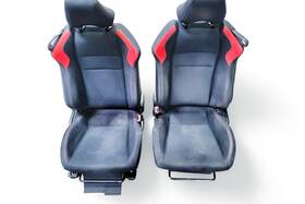 Su003-04406 Scion Fr-s 13-16 Front Left And Right Cloth Black/red Seats E057 Oem