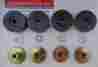 270772 Sr004 Hwc Seat Rail Pad Spacer Nut Kit Cuda Charger Gtx Dart E-body A-body B-body Mopar