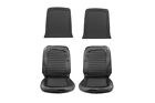 Su66blk Mustangs Unlimited Bucket Seat Upholstery Black Mustang Standard Interior