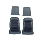 Su66blu Mustangs Unlimited Bucket Seat Upholstery Blue Mustang Standard Interior
