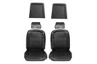 Su69blk Mustangs Unlimited Bucket Seat Upholstery Black Mustang Standard Interior