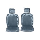 Su69lbl Mustangs Unlimited Bucket Seat Upholstery Light Blue Mustang Standard Interior