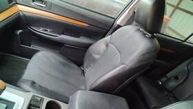 Subaru 202-52457br Passenger Front Seat Bucket Leather Electric Fits 13-14 Legacy 2072879