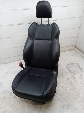 202-61105 Subaru 19 Wrx Front Left Driver S Leather Seat With Electric Controls Oem