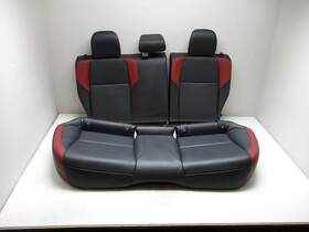 215-na Subaru 2017 Wrx Sti Black Red Leather Rear Seat Assembly Oem