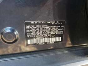 215.su1t11 Subaru Forester 2011 Seat Rear