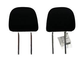 64061-fj021-wj Subaru 12 - 16 Crosstrek Impreza Front Right And Left Seat Black Cloth Head Rest Set Oe