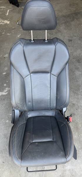 Subaru 64140fl442vh 2023 Crosstrek Limited Front Passenger Black Seat Worange Stitching 521