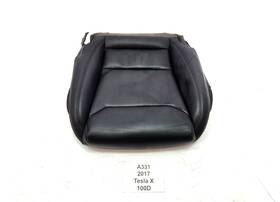 1068115-00-b Tesla 2016-2020 Model X Front Left Driver Side Seat Lower Cushion Black