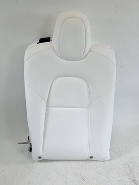 108891100c Tesla 2017 - 2023 Model 3 Rear Right Side Seat Upper Cushion Cover Oem White