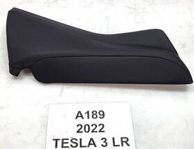 1096031-61-i Tesla 17-23 Oem Model 3 Rear Right Passenger Bolster Cushion Leather Black