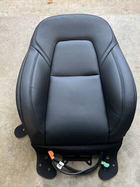 110712400a Tesla Front Right Seat Upper Cushion Cover Oem Black Blk Model 3 2017 - 2023