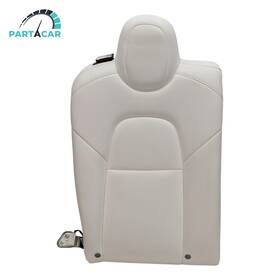 1452806-00-b Tesla 2017-2023 Model 3 Rear Right Passenger Seat Upper Cushion 2 Row White Oem