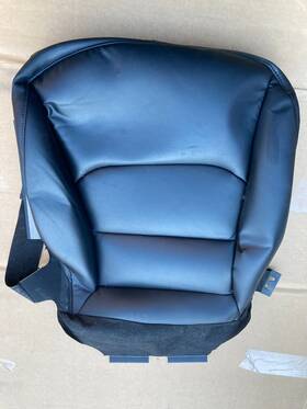 1452871-91-e Tesla Model 3 Front Left Seat Cushion Bottom Cover Black 17-2020