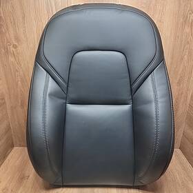 145289001j Tesla 2017 - 2023 Model 3 Y Oem Driver Left Front Black Seat Back Leather Cover