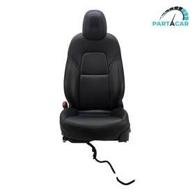 1456942-00-e Tesla 2017-2023 Model 3 Y Front Left Driver Side 1st Row Seat Black Oem