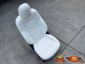 1456943-00-c Tesla 2020-2023 Model Y Front Right Passenger Side Seat White Complete Oem 20-23