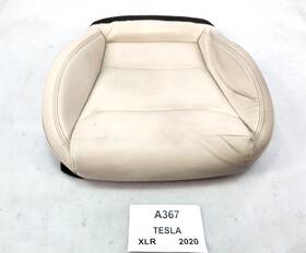 1495543-05-f Tesla 16-20 Oem Model X Front Left Driver Side Seat Lower Cushion Cream
