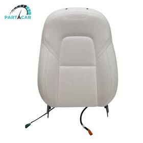 1775813-rc-a Tesla 23-24 M3/my Front Rh 1 Row Upper Cushion Seat White Heavy Contamination