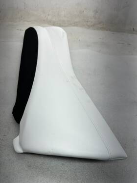 1836647-92-a Tesla Oem 24-25 3 Second Row Bolster - Left Hand- Black