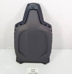 Ag130061 Tesla 16-20 Oem S Front Right Passenger Seat Upper Back Trim Cover Black Note