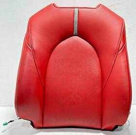 1076799356 Toyota 2021-23 Camry Xse Front Passenger Seat Back Upper Leather Cushion Oem Red