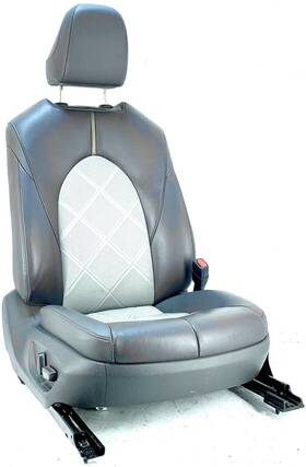 202-10541 Toyota 2018-2023 Camry Driver Lh Seat Front Electric Heated Leather Gray Oem