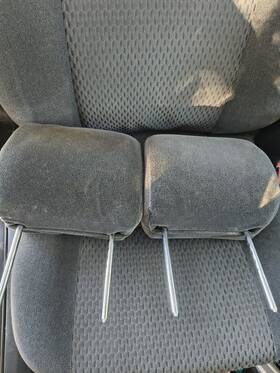 Toyota 202-52562 2005-2008 Corolla Headrest Head Rest Front Pair Seat Gray Znroe
