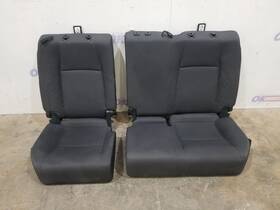 215.to1324 Toyota 24 2024 Tacoma Sr5 Rear Second Row Seat Set Black Cloth