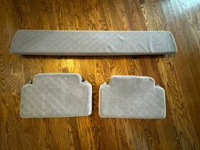 215.to1801 Toyota 01-04 Tacoma Extended Xtra Cab Pickup Oem Folding Rear Back Jump Seat
