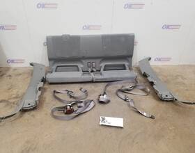 215.to1805 Toyota 05 2005 Tacoma Extended Cab Rear Seat Kit Gray With Belts