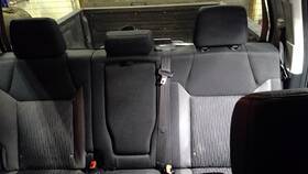 215.to1916 Toyota 14 15 16 Tundra Rear Back Seat Crew Cab Black Cloth Fb20
