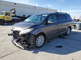 Toyota 220.to1q14 Rh Gry Lea Third Row Seat Oem 2014 Sienna