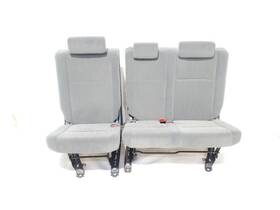220.to1s08 Toyota 2008 Sequoia Oem Very Nice Gray Cloth 3rd Seat Row Manual
