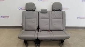 220.to1s18 Toyota 18 Sequoia Limited 3rd Row Rear Seat Assembly Gray Leather Powered