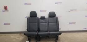 220.to1s21 Toyota 21 Sequoia Rear Third Row Seat Assembly Black Leather