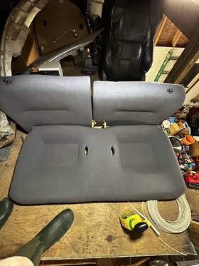 Toyota 71077-2g721-c2 2000-2005 Celica Rear Cloth Seats Pair Like New Condition Oem