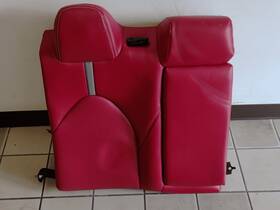 71077-33m40 Toyota 2018 Camry Rear Passenger Side Upper Back Seat With Armrest Leather Red Oem