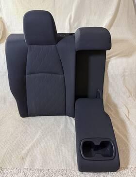 71651-12b10 Toyota 2020-2024 Corolla Rear Right Seat Upper Backrest Cushion Black Cloth Oem