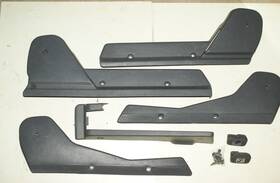 71801-16010 Toyota 1984-1989 4runner Oem Front Driver And Passenger Seat Bottom Trim Gray