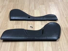 71812-04010 Toyota 95-00 Tacoma Driver Front Seat Left Side Cover Grey Blue Trim Plastic